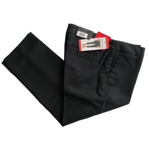 Women’s Hilary Radley Business Professional Slim Fit Dress Pants Black Size 8